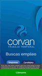 Mobile Screenshot of corvan.es